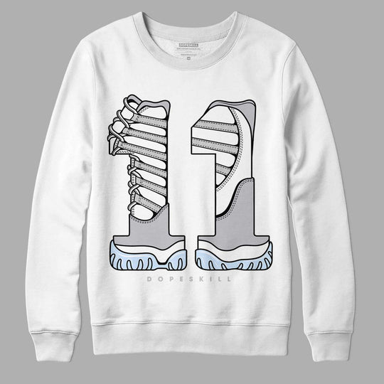 Cement Grey 11s DopeSkill Sweatshirt No.11 Graphic