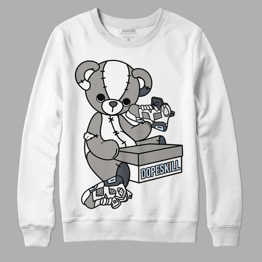 Cool Grey 6s DopeSkill Sweatshirt Sneakerhead BEAR Graphic