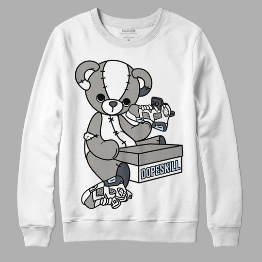 Cool Grey 6s DopeSkill Sweatshirt Sneakerhead BEAR Graphic