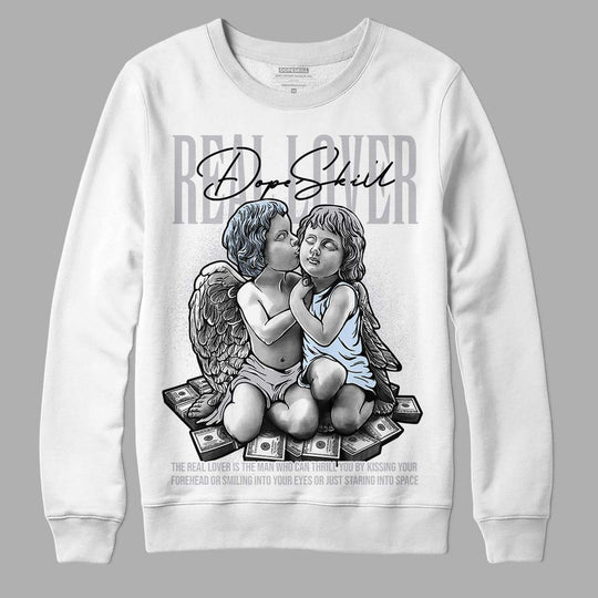 Cement Grey 11s DopeSkill Sweatshirt Real Lover Graphic