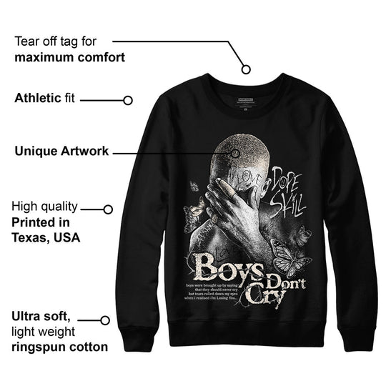 Dunk Cool Grey DopeSkill Sweatshirt Boys Don't Cry Graphic