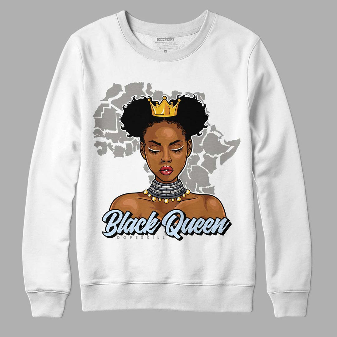 Cool Grey 6s DopeSkill Sweatshirt Black Queen Graphic