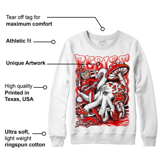 Cherry 11s DopeSkill Sweatshirt Resist Graphic