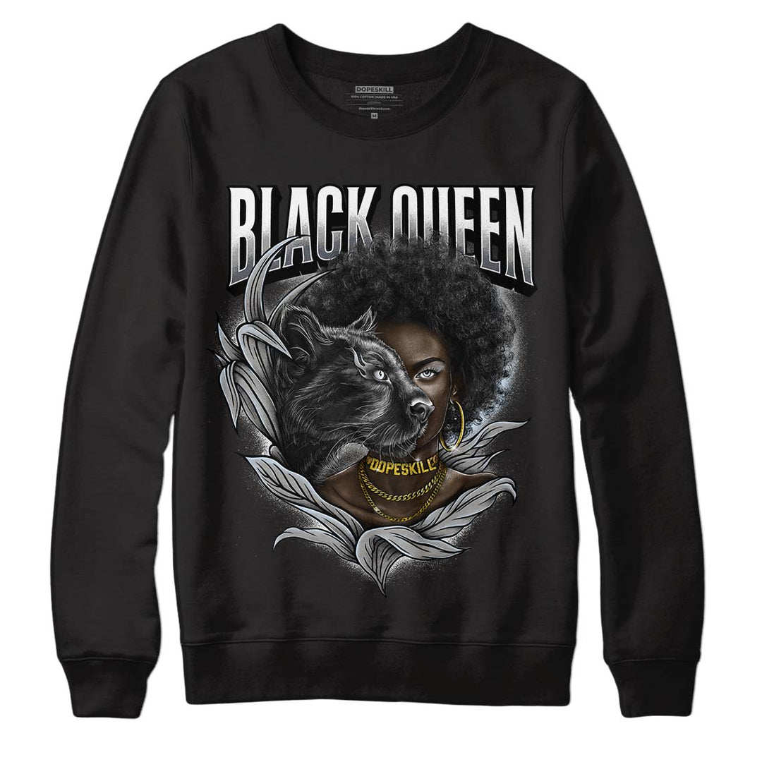 Cool Grey 6s DopeSkill Sweatshirt New Black Queen Graphic