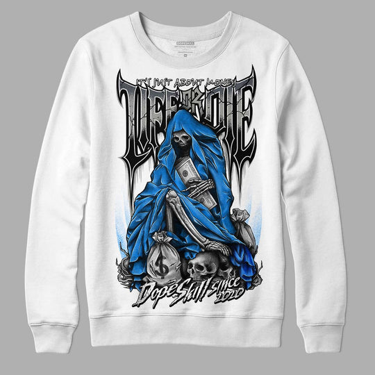 Cool Grey 11s DopeSkill Sweatshirt Life or Die Graphic