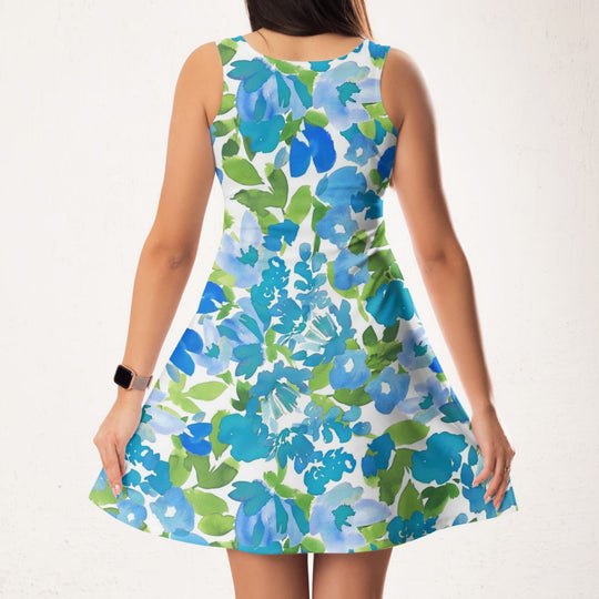 All-Over Print Women's Sleeveless Dress