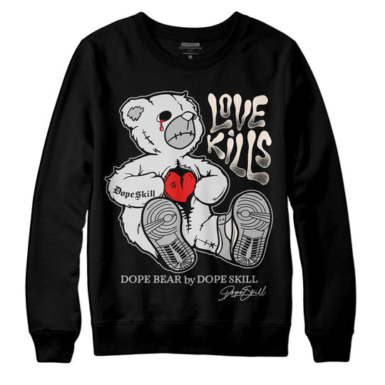 Dunk Cool Grey DopeSkill Sweatshirt Love Kills Graphic