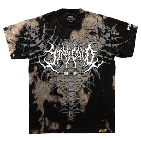 Nocturnal Lifelines (Bleached) - Heavy Oversized Tee 250GSM