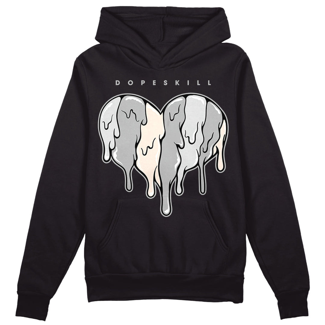 Dunk Cool Grey DopeSkill Hoodie Sweatshirt Slime Drip Heart Graphic