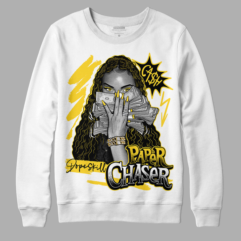 Black Tour Yellow AJ 4 Thunder DopeSkill Sweatshirt NPC Graphic