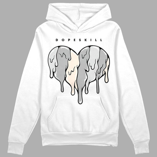 Dunk Cool Grey DopeSkill Hoodie Sweatshirt Slime Drip Heart Graphic