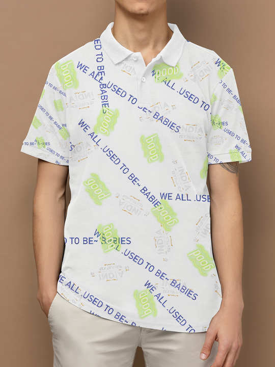 All-Over Print Men's Polo Shirt