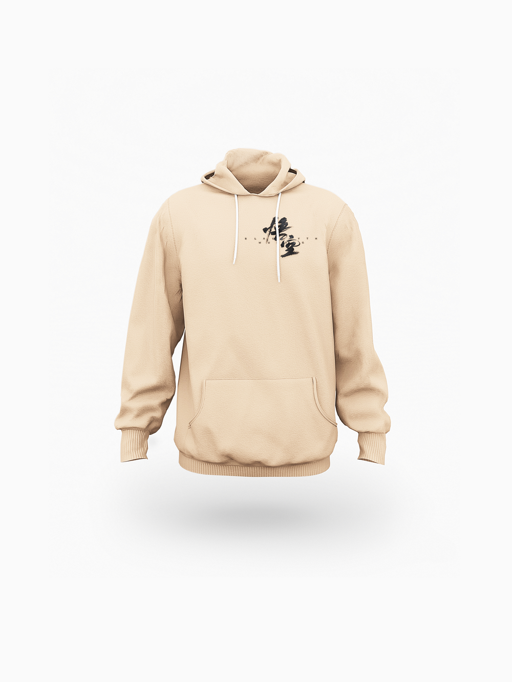 WuKong XII Khaki All-Over Print Men's Pullover Hoodie