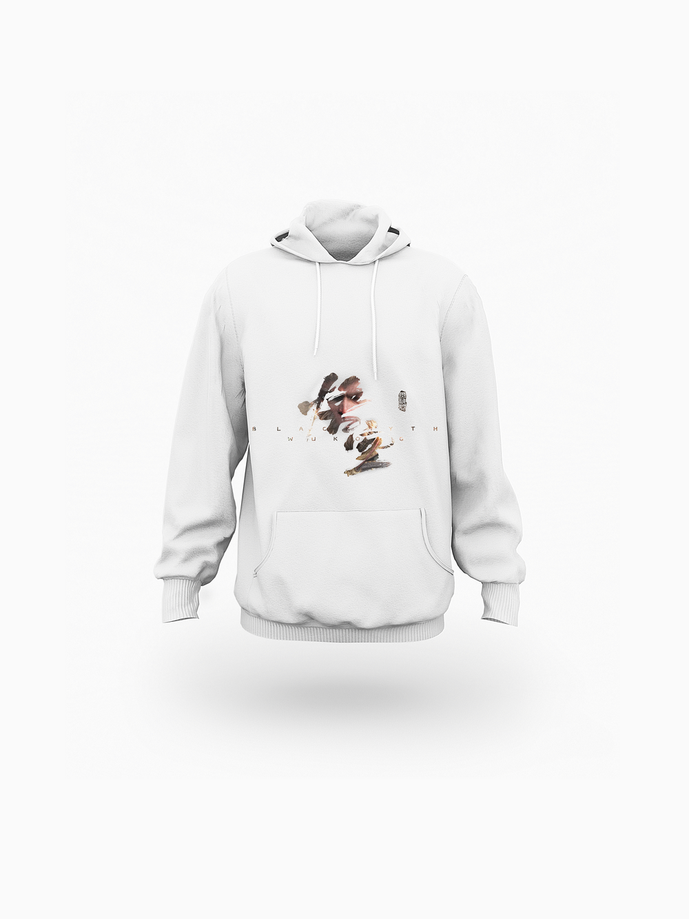 WuKong XIV All-Over Print Men's Pullover Hoodie