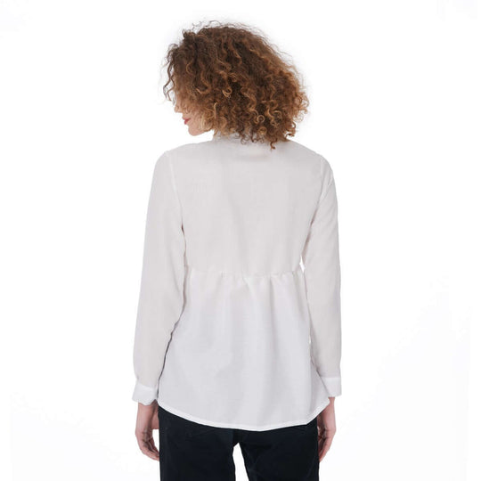 Printed Women's Elasticized Back Shirt - Archiify