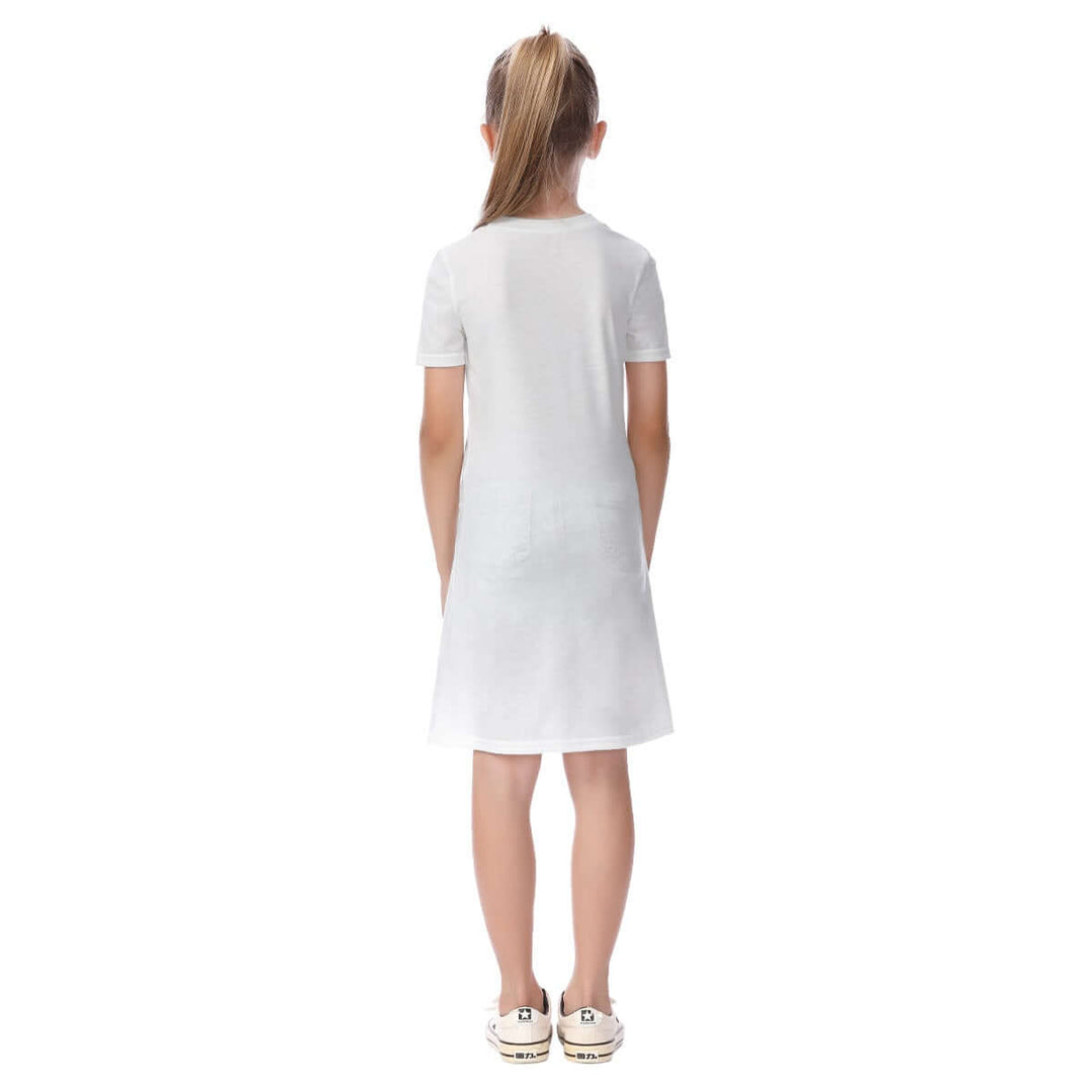 Summer Hot Sale Girls Dress Cotton Long Shirt | Personalized Gift for Children - Archiify